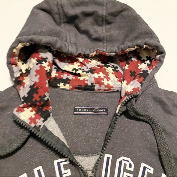 Tommy Hilfiger Zip-Up Hoodie Men’s Size Large Golden States California Open - Picture 8 of 16